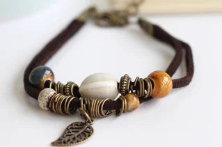 National Wind Restoring Ancient Ways Is The High Temperature Glaze Ceramic Handmade Trinkets Women's Fashion Bracelets #1077
