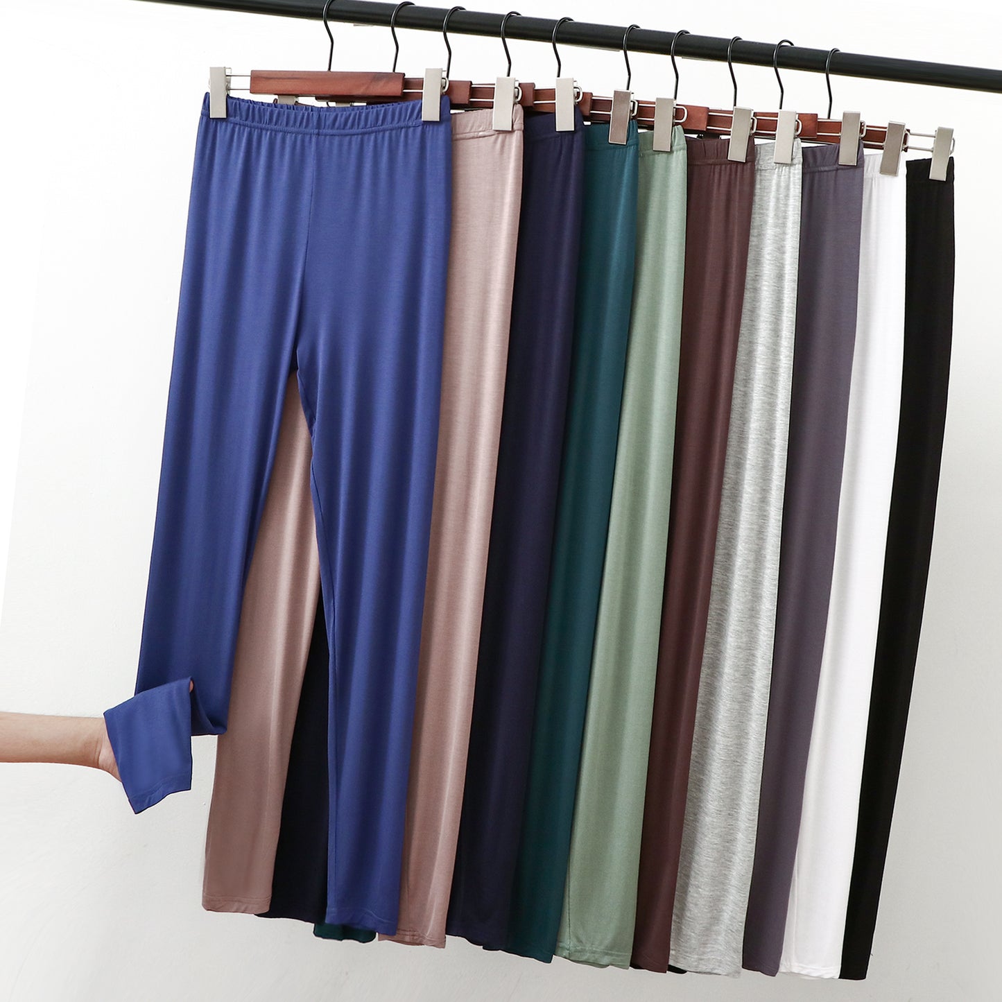 Modal Large-Size High-Waist Early Autumn Thin Leggings