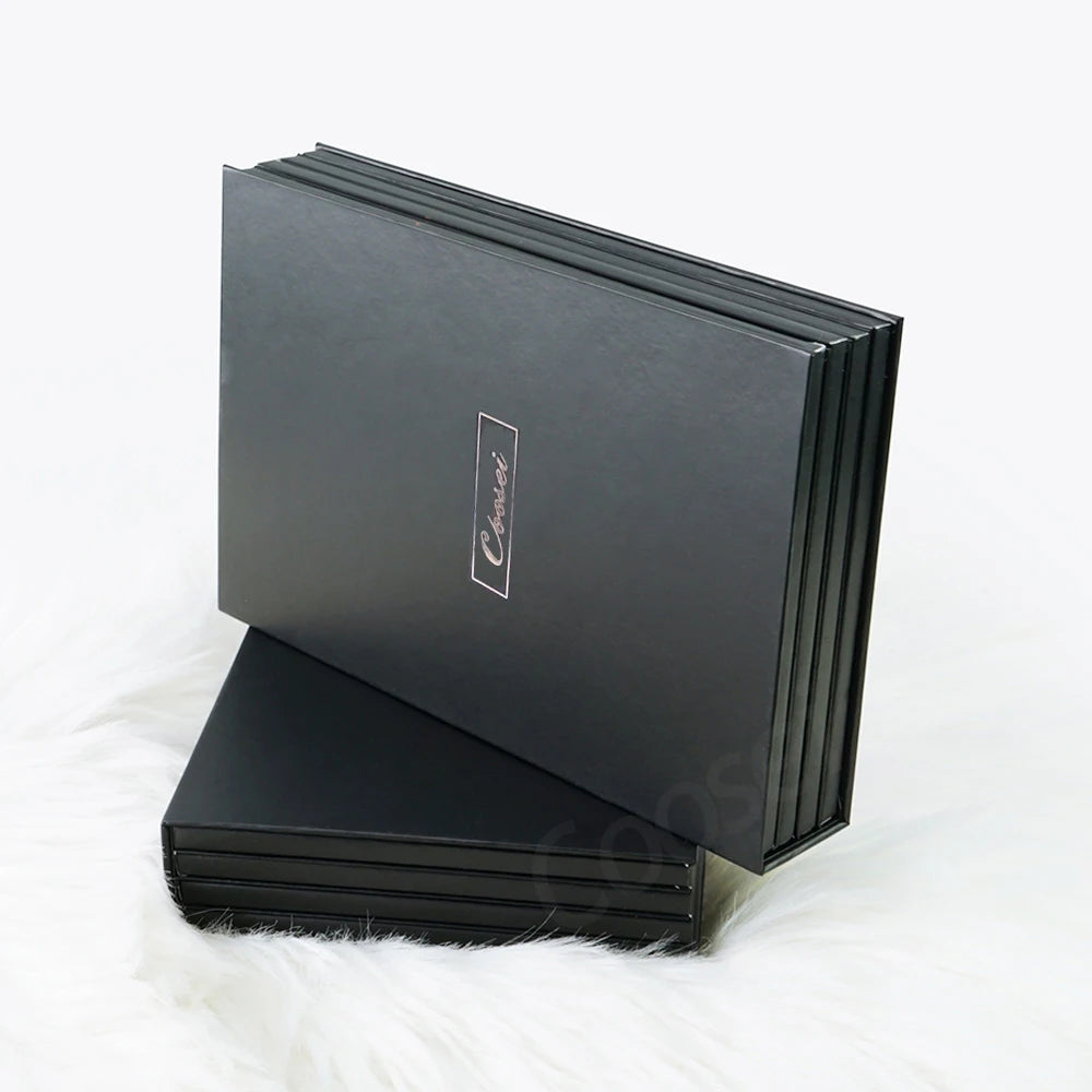 Book Shaped New Extra Large Magnetic Eyeshadow Pallete 3/4 Layers EMPTY Big Makeup Palette Storage Box 60pcs 36mm Shadows