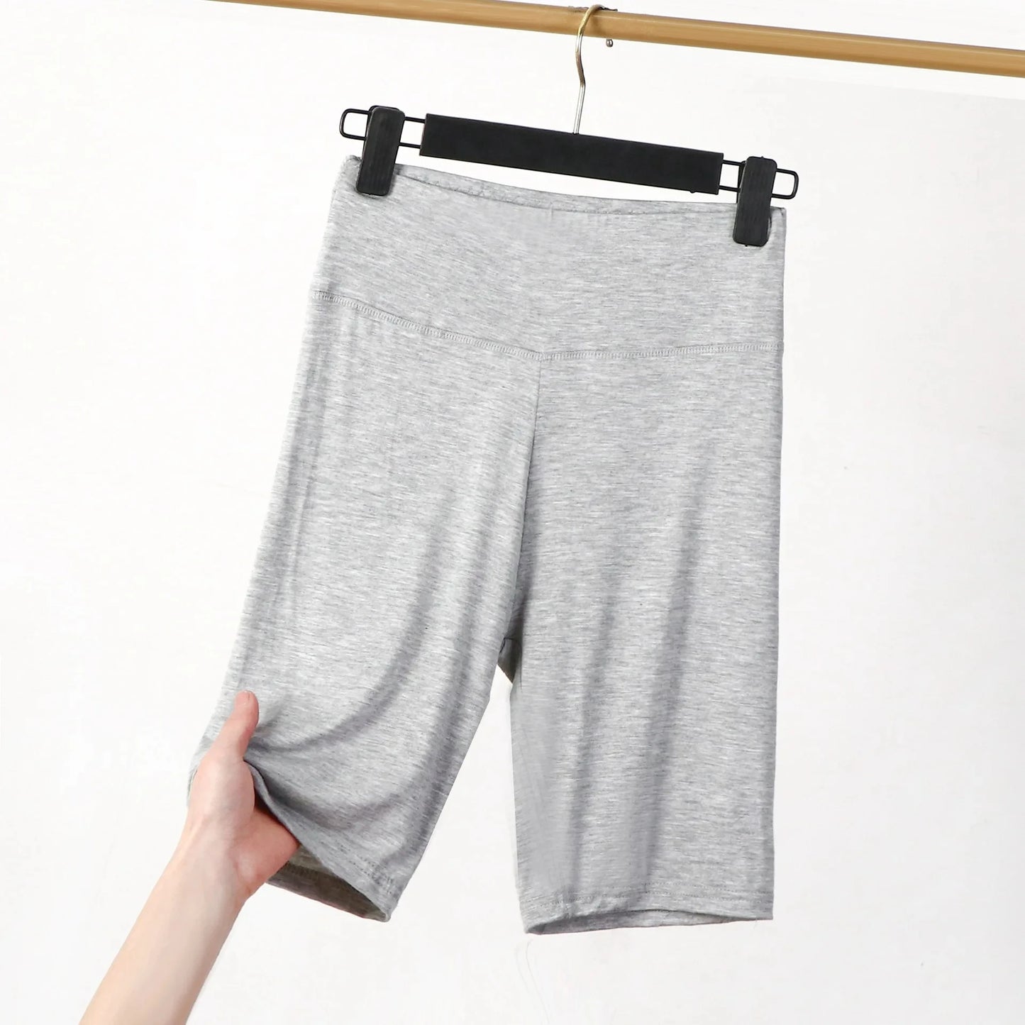 plus size Large-size safety pants, cotton stretch boxer shorts, women's high-waisted anti-scrasion anti-peep pants 8XL