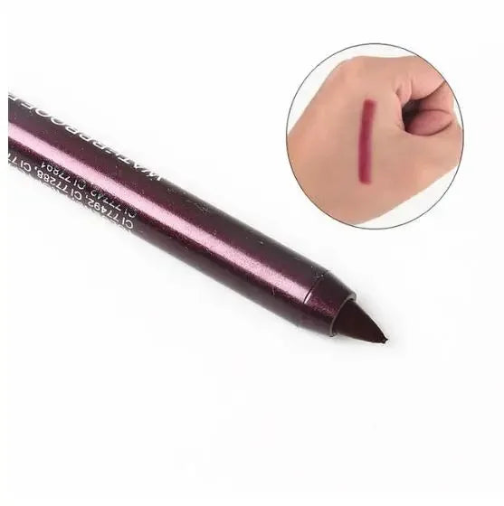 12 Color Long Lasting Eyeshadow Pigment Eye Liner Pencil Waterproof Women Glitter Sliver Eyeliner Pen Makeup Cosmetics Tools