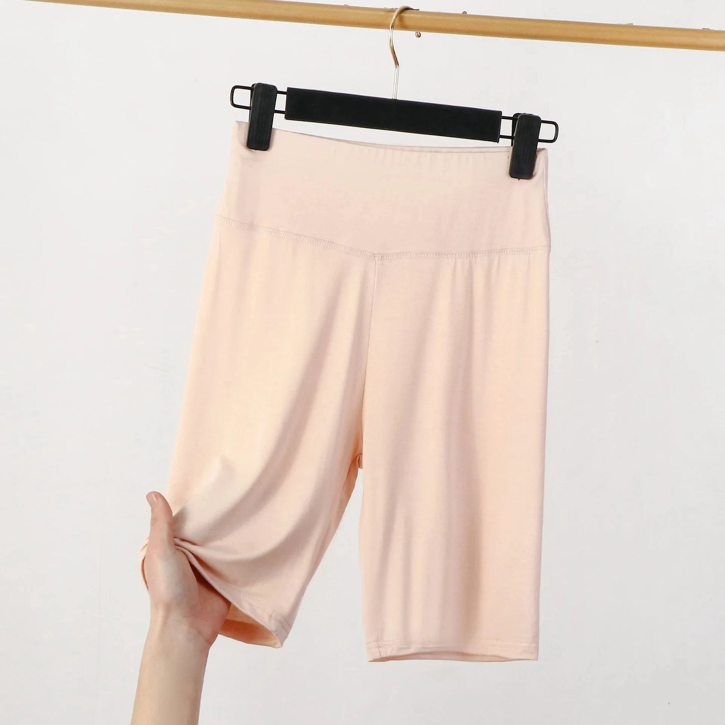 plus size Large-size safety pants, cotton stretch boxer shorts, women's high-waisted anti-scrasion anti-peep pants 8XL