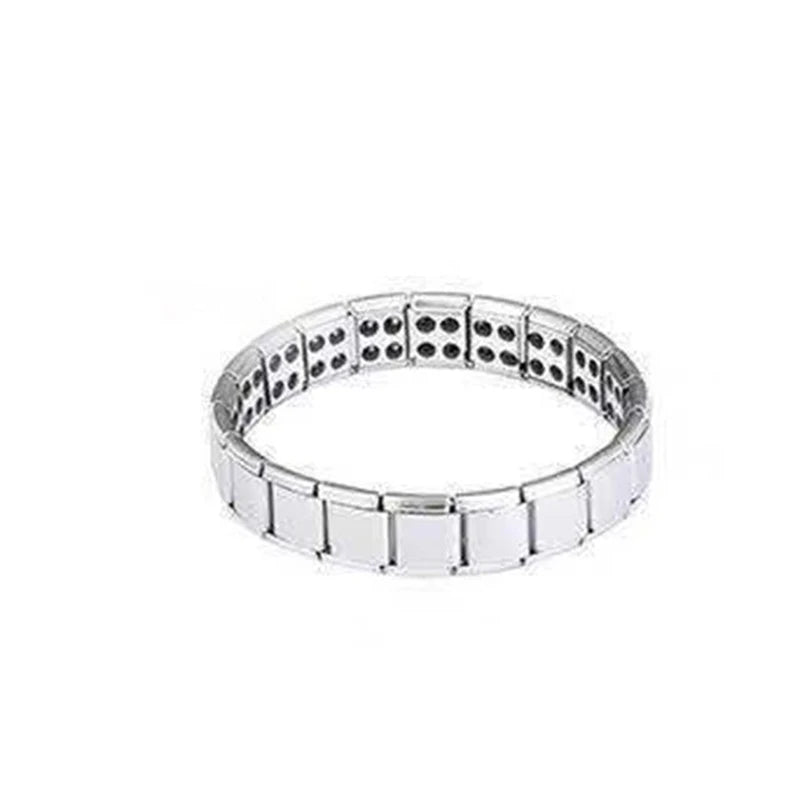 Stainless Steel Magnetic Bracelets for Arthritis Pain Relief Therapy Elastic Bangle Bracelet Jewelry Health Slimming Weight Loss
