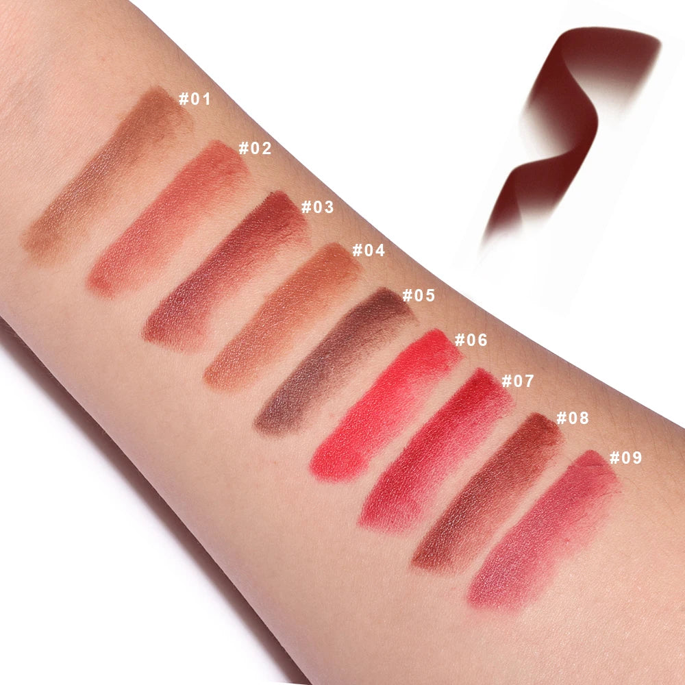 multicolor matte lip liner,easy sliding crayon tip,perfect contour and gradient,anti-smudge,dual use, berry color, for all skin