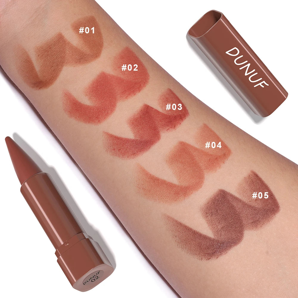 multicolor matte lip liner,easy sliding crayon tip,perfect contour and gradient,anti-smudge,dual use, berry color, for all skin