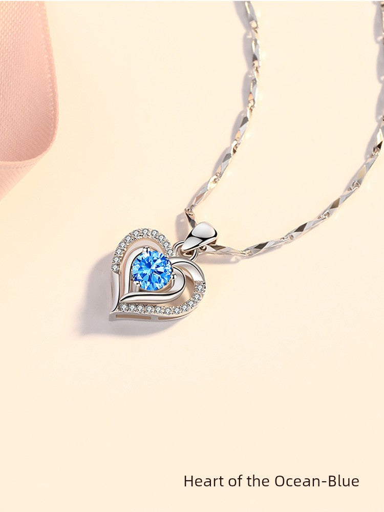 Ocean Heart Sterling Silver Summer Women's Hot Sale Chain
