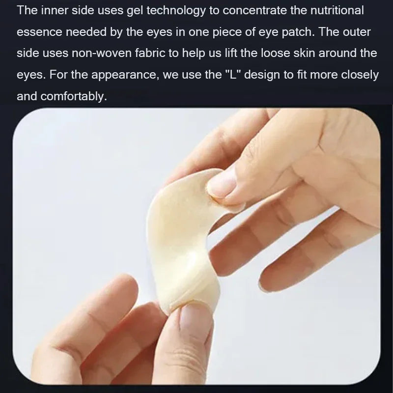 Eyes Bag Remove Collagen Eye Patch Instant Fade Fine Line Dark Circles Fat Particles Moisturizing Anti-Puffiness Korea Eye Care