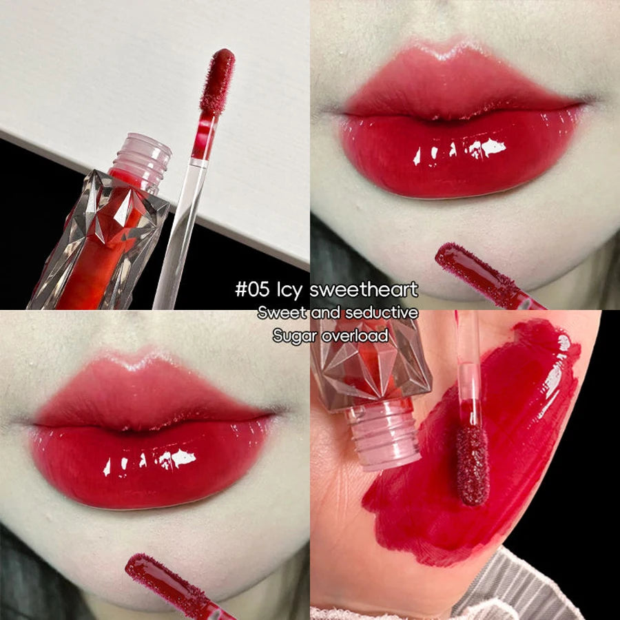 Lip Gloss Long-lasting Moisturizing Waterproof Non-fading Mirror Moisturizing Lip Gloss Women's Cosmetics