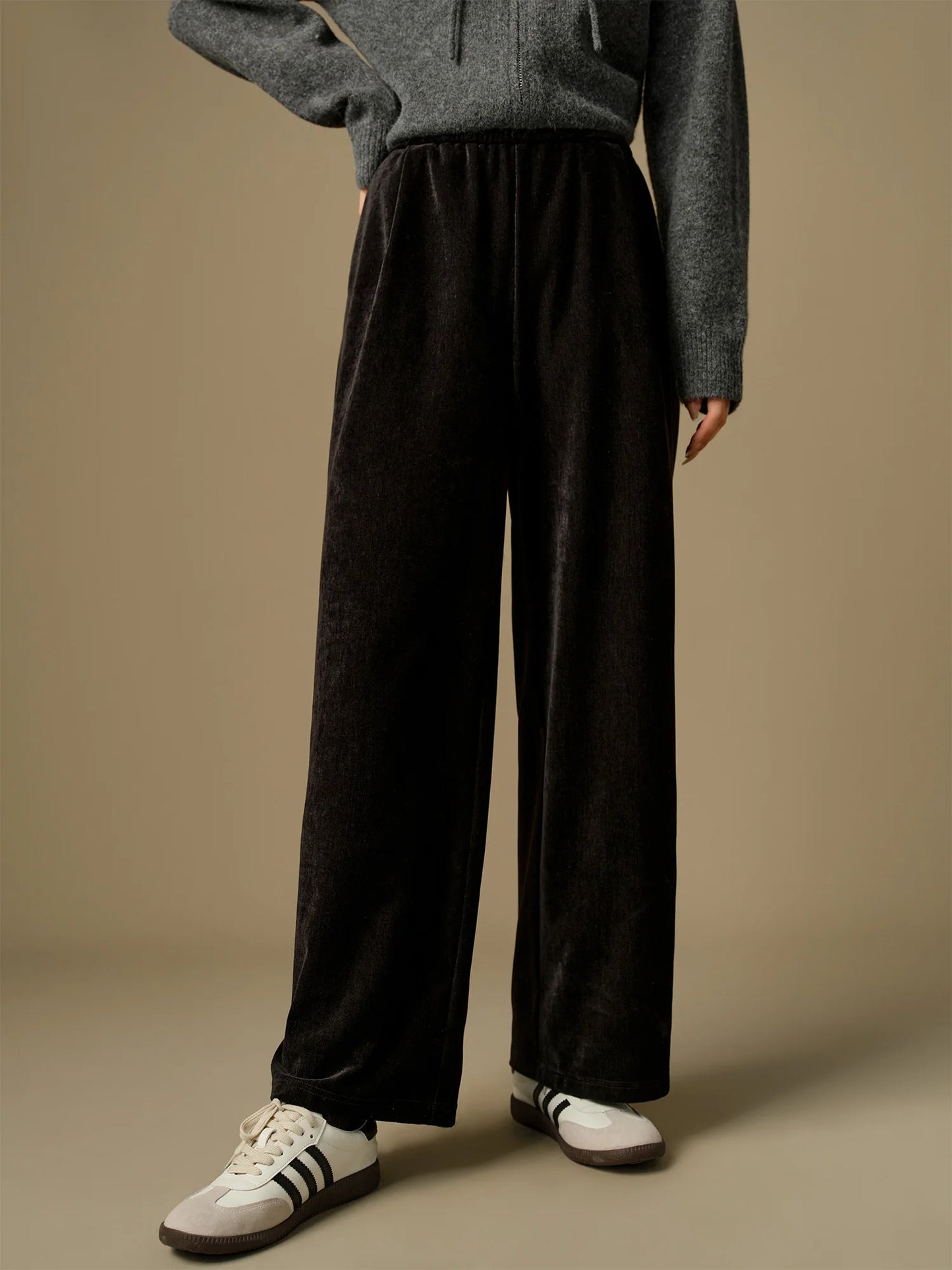DUSHU 2024 Winter 7 Collection 4XL Plus Size Chic Cardiagn Sweater Tops For Women Pants Jeans Winter Long Jacket Down Coat Skirt