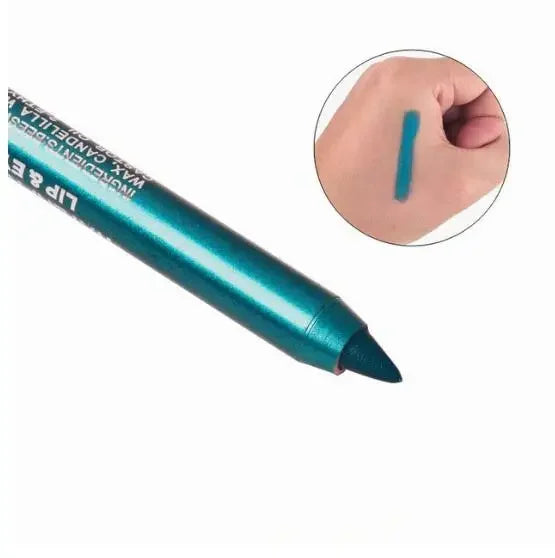 12 Color Long Lasting Eyeshadow Pigment Eye Liner Pencil Waterproof Women Glitter Sliver Eyeliner Pen Makeup Cosmetics Tools