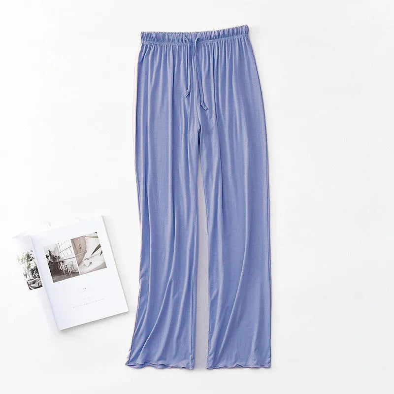 Hot Sale Multiple Colour Summer Women's Home Pants Lounge wear Homewear Pajama Pant Spring Autumn Modal Loose Pyjama Trousers