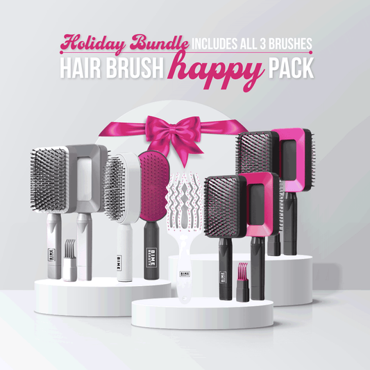 Hair Brush Happy Pack