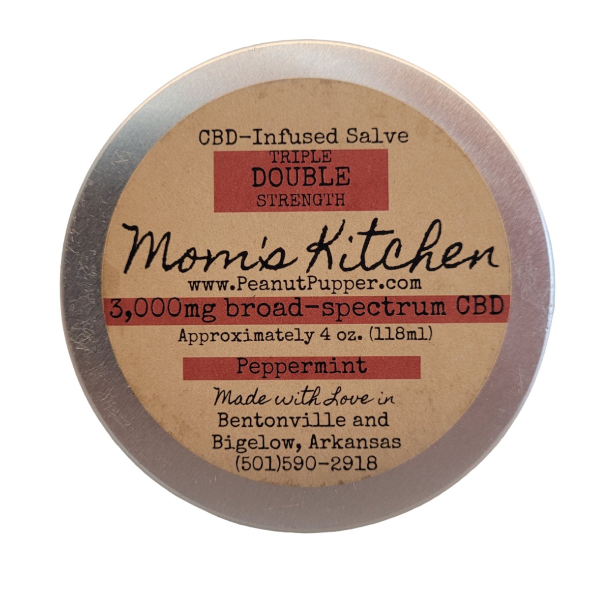 CBD-Infused Salve, Triple Double Strength