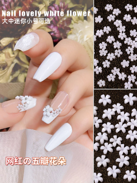 Internet Hot Diamond 3D Flower Nail Ornament