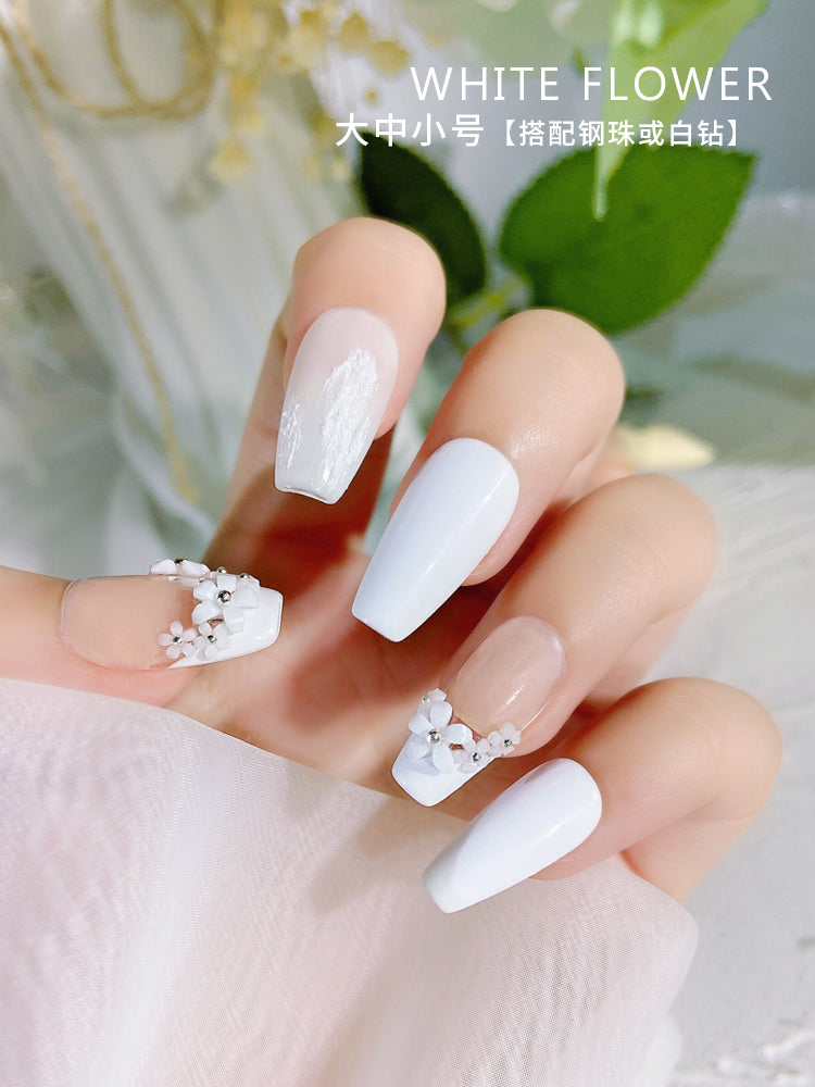 Internet Hot Diamond 3D Flower Nail Ornament