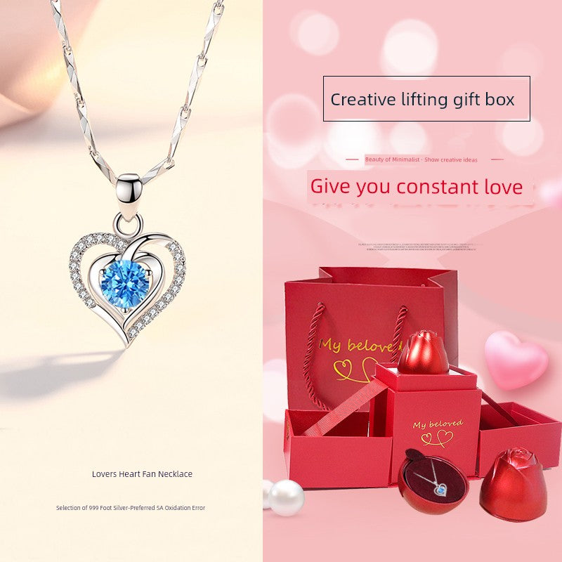 Ocean Heart Sterling Silver Summer Women's Hot Sale Chain