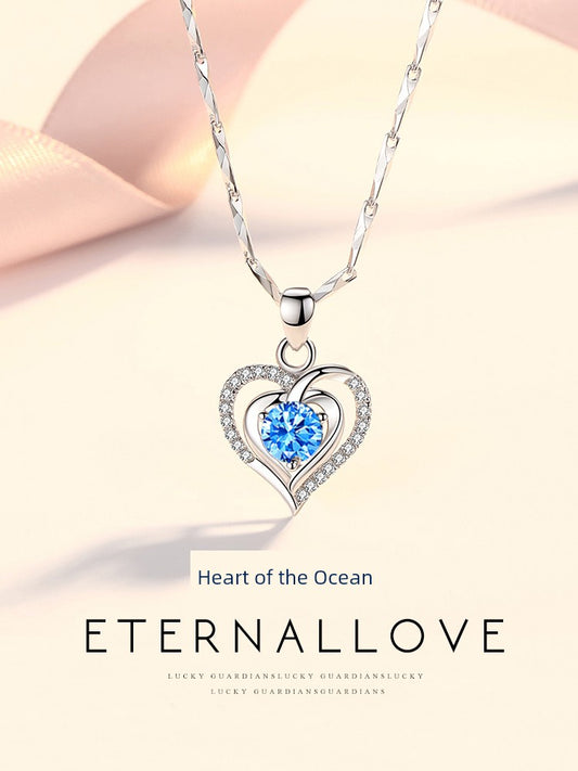 Ocean Heart Sterling Silver Summer Women's Hot Sale Chain