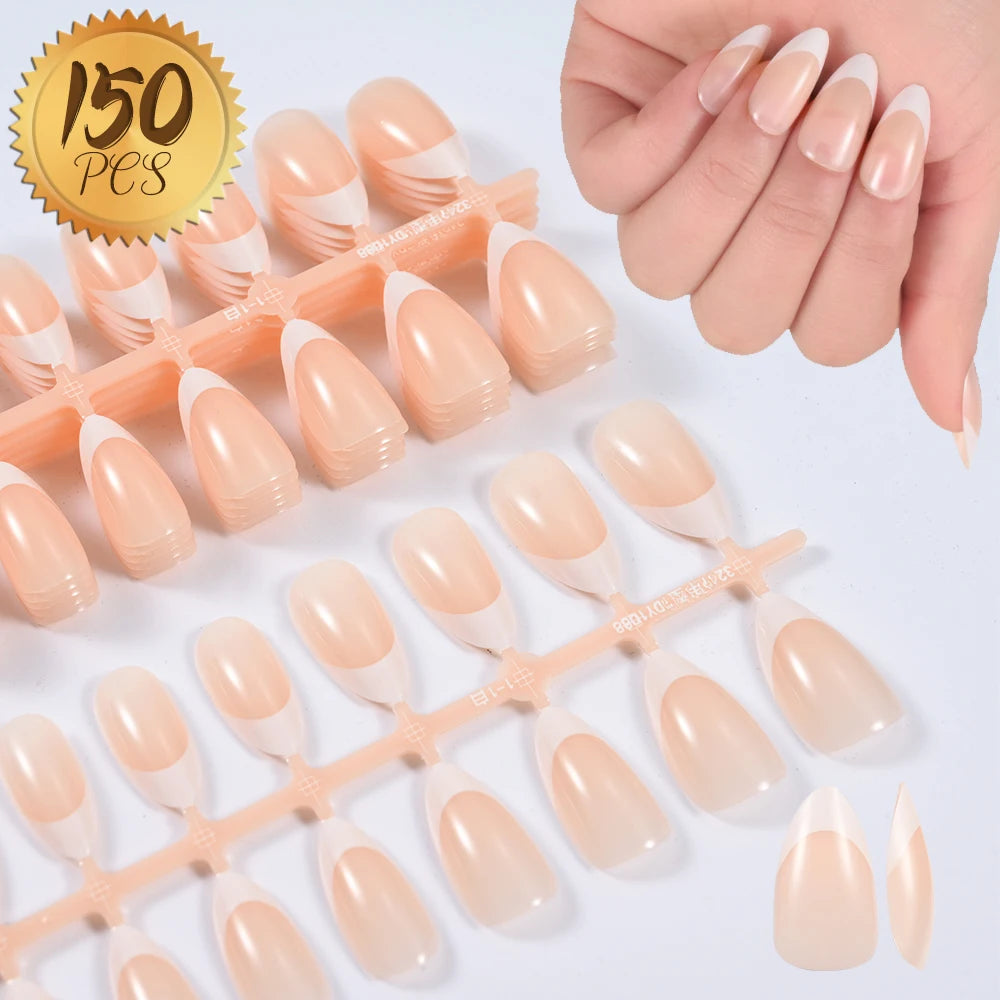 100PCS Short Square False Toenail Tips Full Cover White Artificial Fake Toenail Acrylic Foot Nail Art Tip Press on Toe Extension