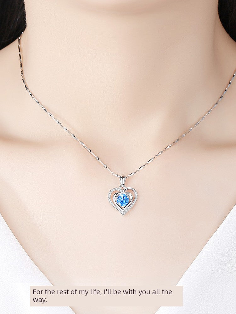 Ocean Heart Sterling Silver Summer Women's Hot Sale Chain