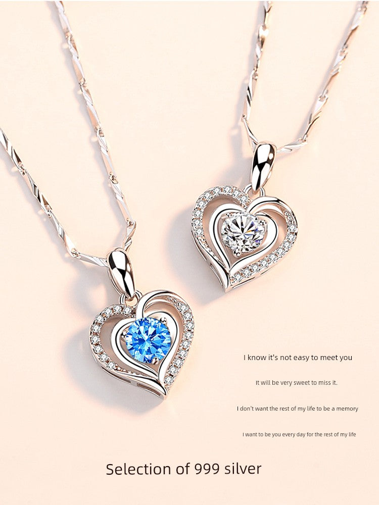 Ocean Heart Sterling Silver Summer Women's Hot Sale Chain