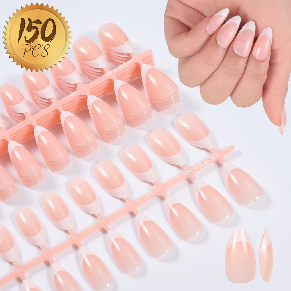 100PCS Short Square False Toenail Tips Full Cover White Artificial Fake Toenail Acrylic Foot Nail Art Tip Press on Toe Extension